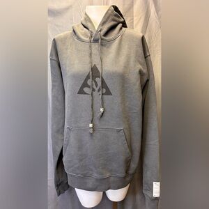 Wasted Collective Oversized Sweatshirt Hoodie Grey Size Small NWT.